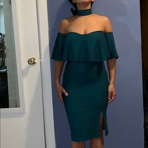 Green dress